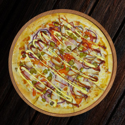 Пицца "Чизбургер"