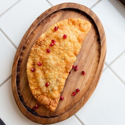 Чебурек с семгой