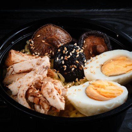 Рамен с курицей