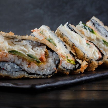 Ямайка с семгой