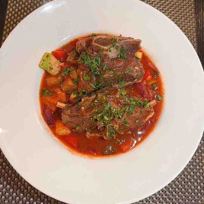 Чашушули из ягненка