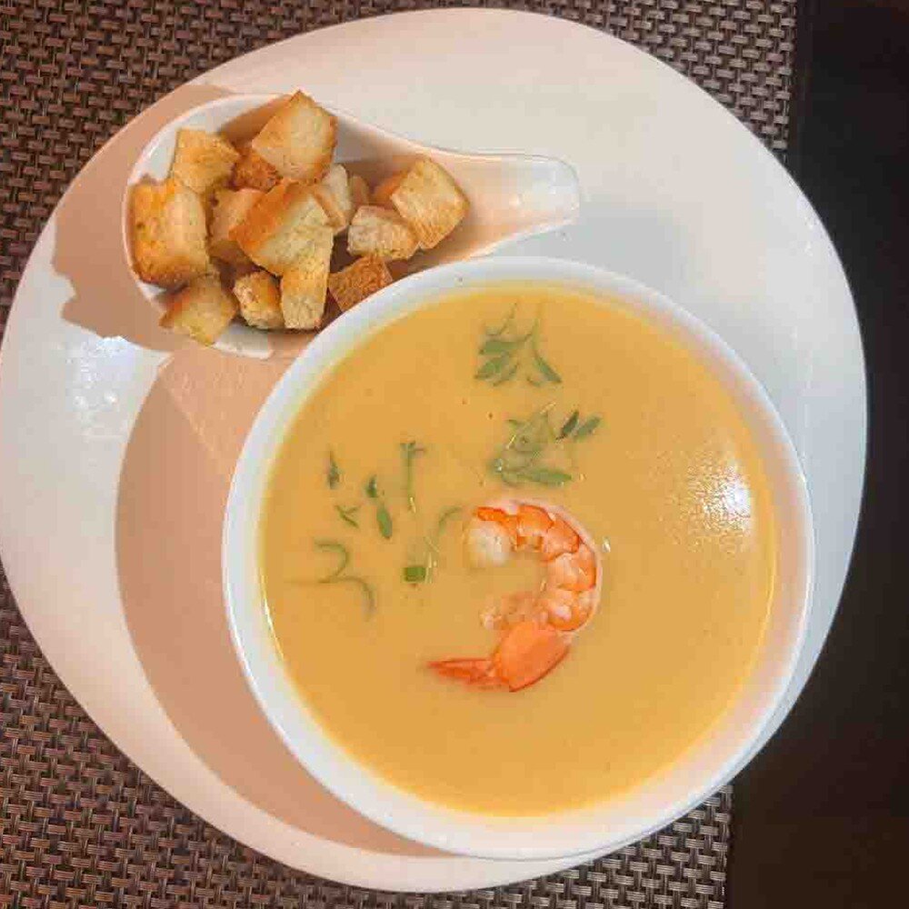 Крем-суп из семги