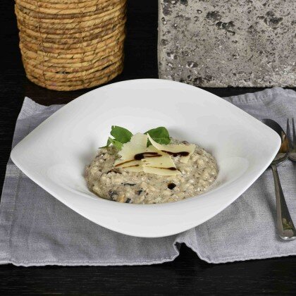 Ризотто с грибами и трюфельной пастой