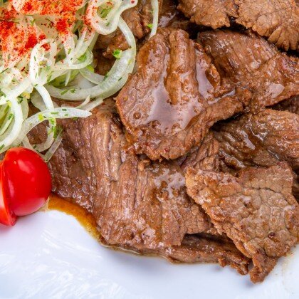 Жиз филе в соевым соусе