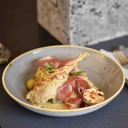 Кролик в прованском стиле