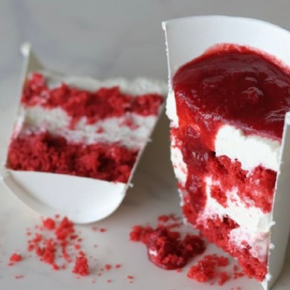 7. Стакан Красный Бархат