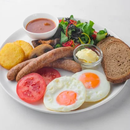 Сытный завтрак