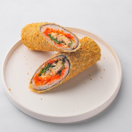 Буррито ролл лосось