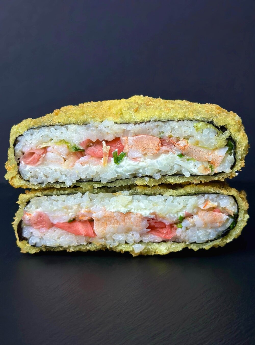 Sushi Burger z Krewetką