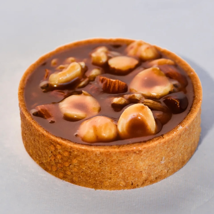 Тарталетка Орех Карамель.