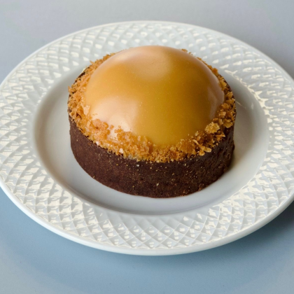 Тарталетка Латте карамель.