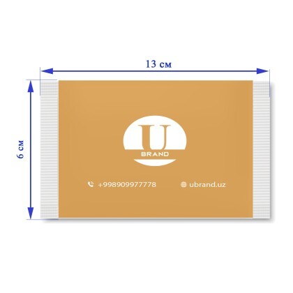 Влажные салфетки с нанесением логотипа