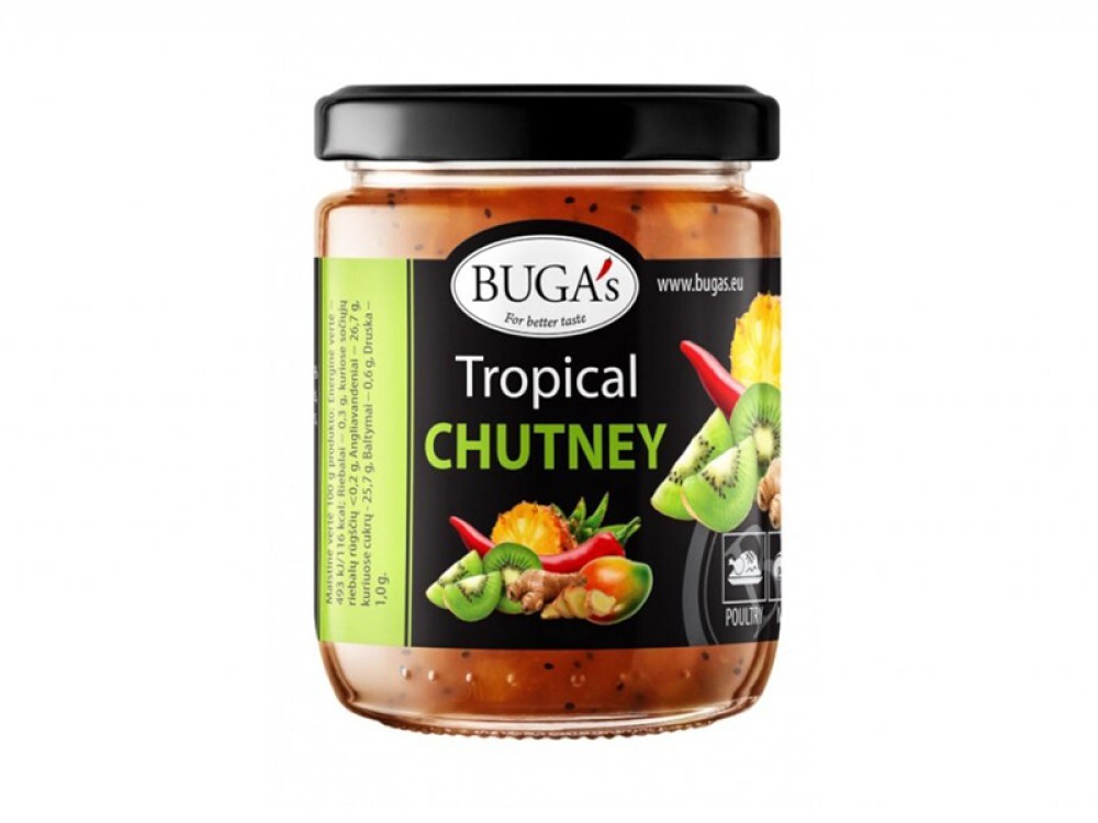 Соус BugaS Tropical Chutney/ Манго,Киви,Ананас
