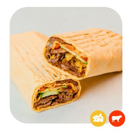 Лаваш  с сыром мини