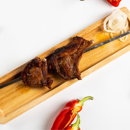 Баранина антрекот шашлык