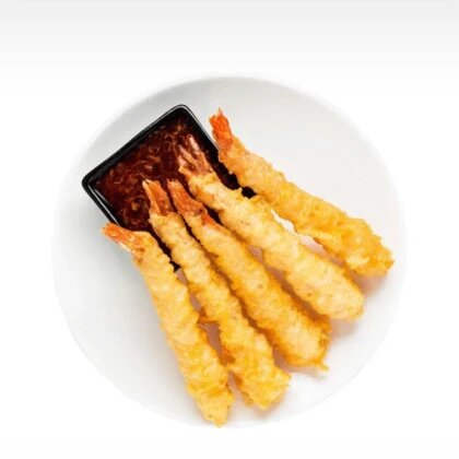 Креветки темпура