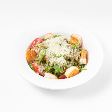 Жолбарыс асшаяндарымен руккола