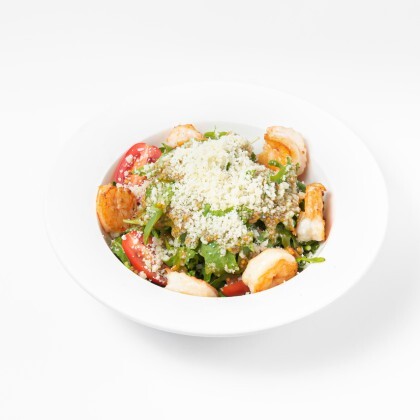 Жолбарыс асшаяндарымен руккола