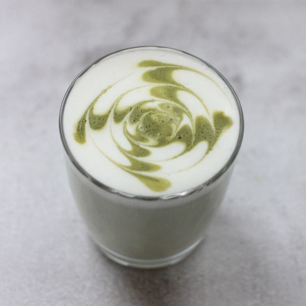 Латте Матча на растительной основе