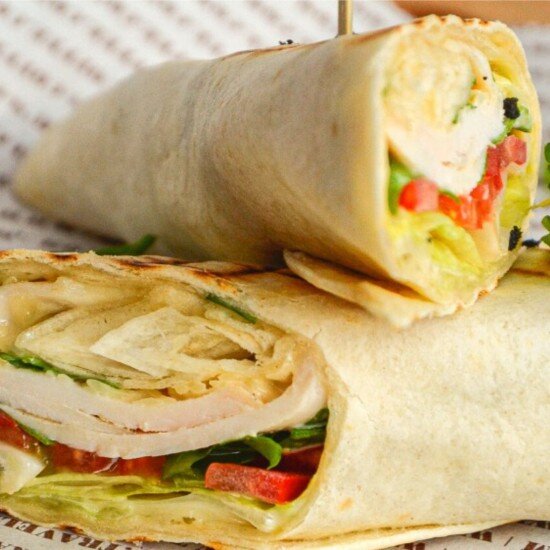 Ролл с грибами и говядиной