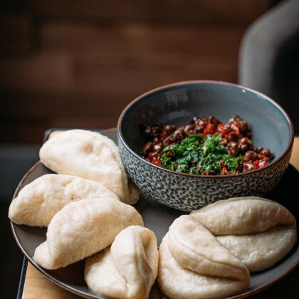 Пампушки с телятиной