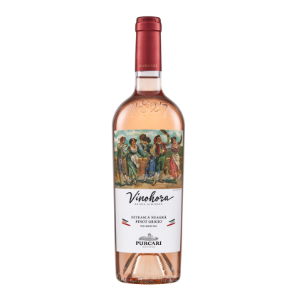 Purcari Vinohora Rose (Feteasca Neagră & Pinot Grigio) sec