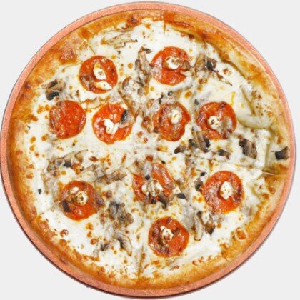 Пепперони с грибами