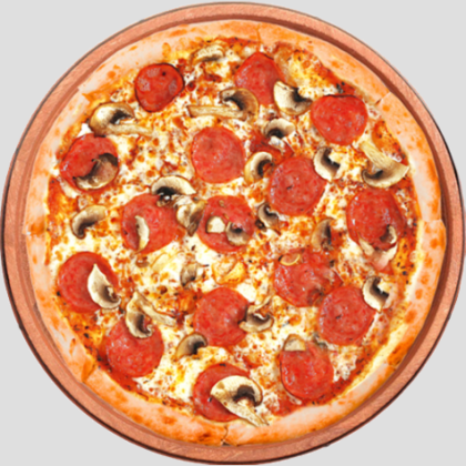 Ветчина с грибами