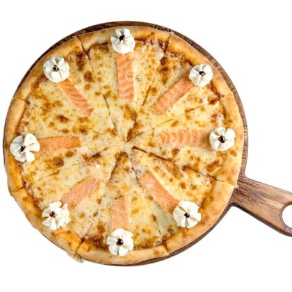 Пицца «c сёмгой»