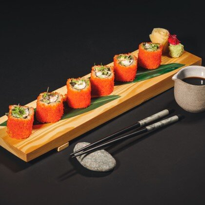 Калифорния с крабом