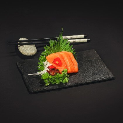 Сашими саке (лосось)