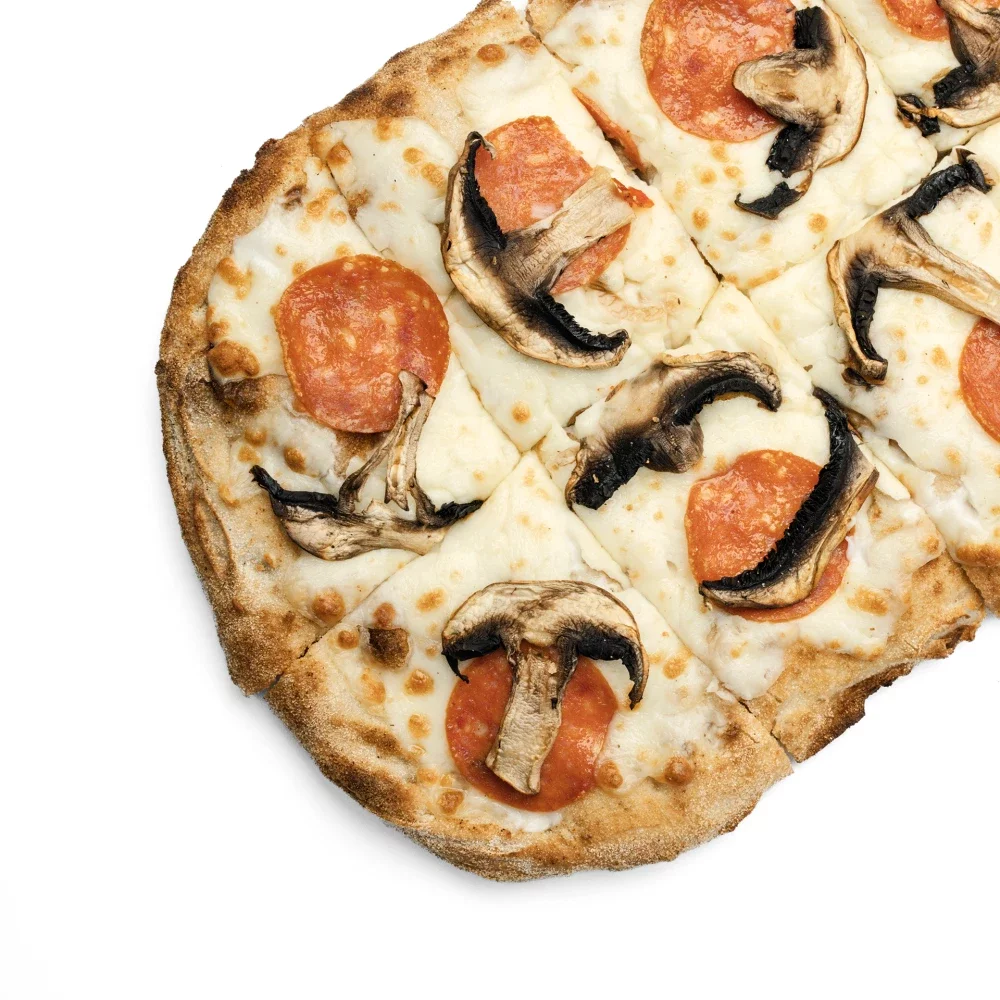 Пепперони с шампиньонами