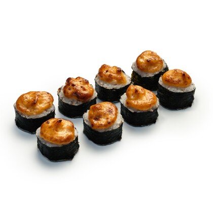 Запеченные маки с лососем