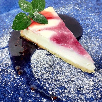 Чизкейк малиновый