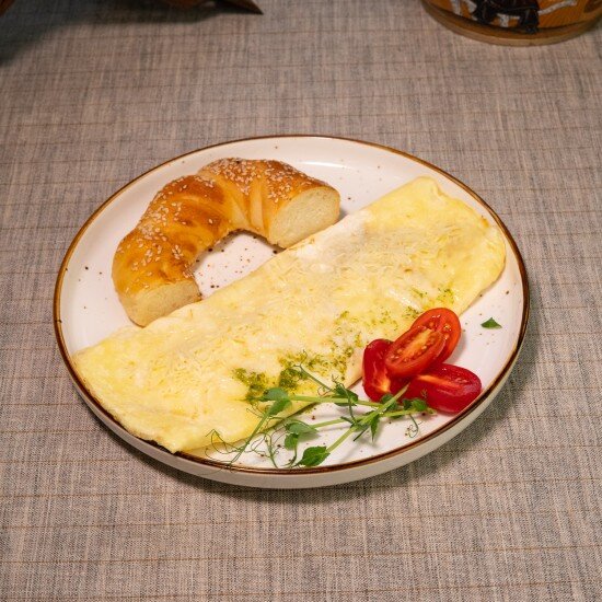 Омлет с сыром