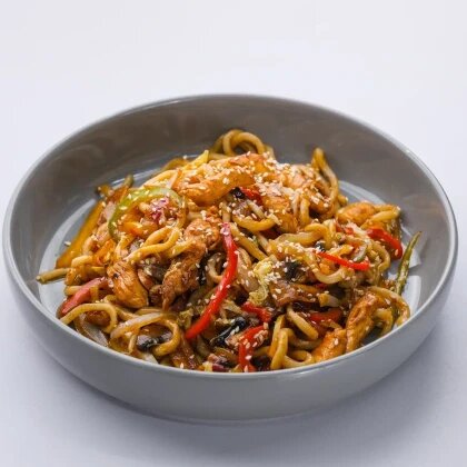 Лапша wok с курицей