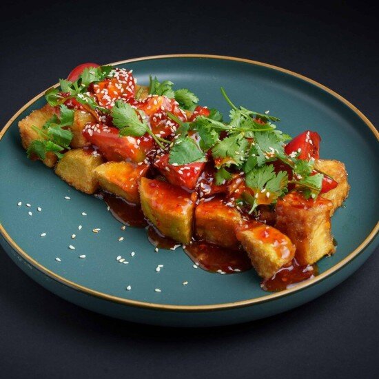 Салат из хрустящих баклажанов 480гр