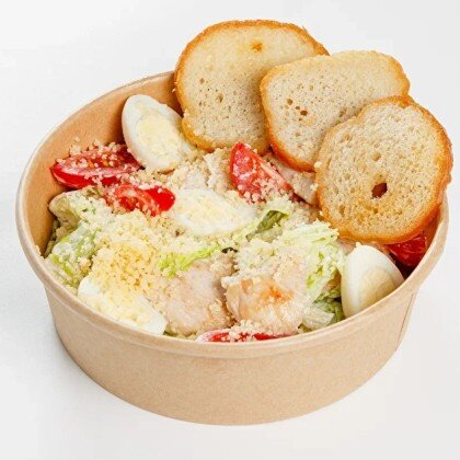 Салат цезарь с курицей