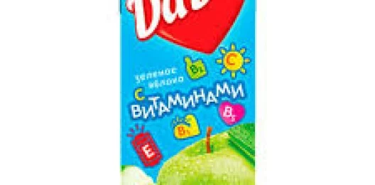 Сок ДаДа 0,2 Зеленое яблоко