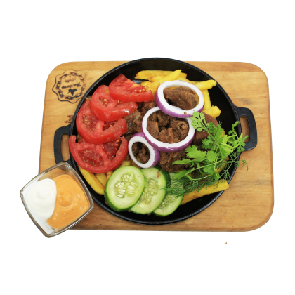 Фри с мясом