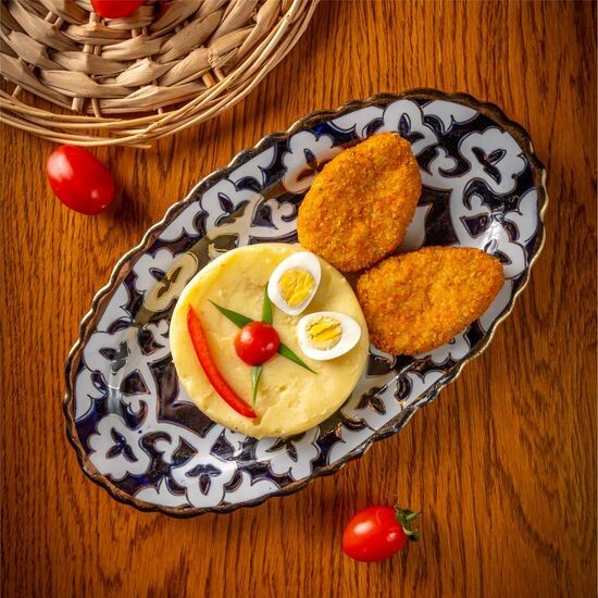 ПЮРЕ С КУРИНЫМИ КОТЛЕТКАМИ