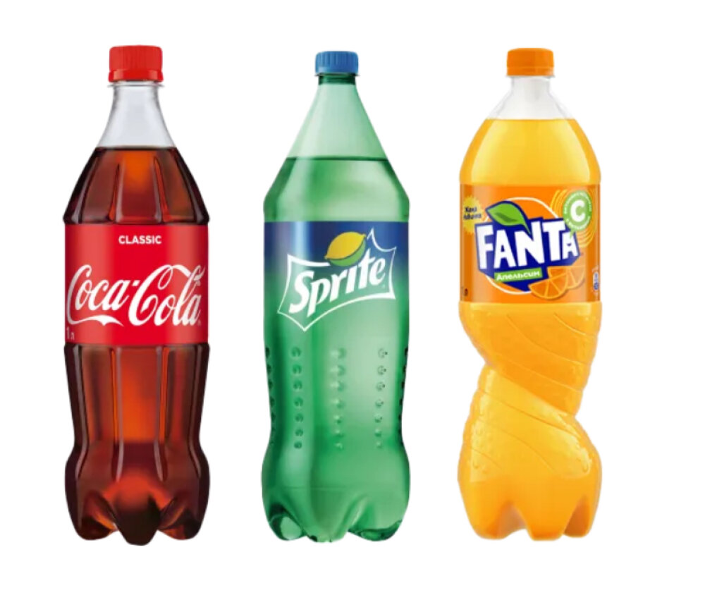 Coca Cola,Fanta,Sprite,Pepsi