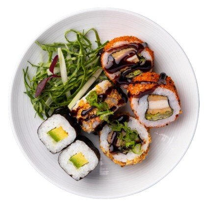 Կծու մսային սեթ և աղցան