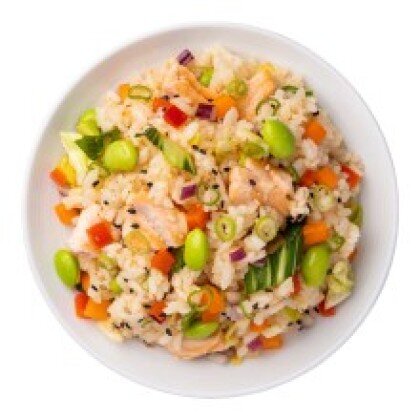 Սաղմոն Հրավառ Բրինձ