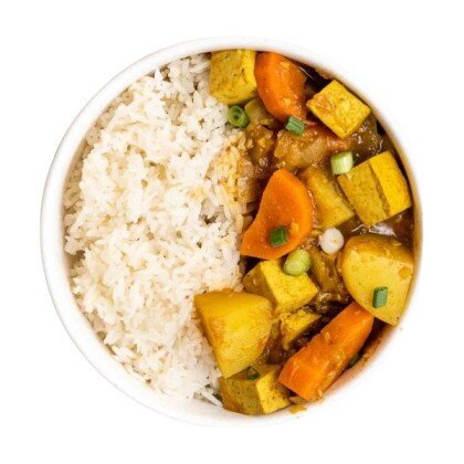 Բուսական կարի բրինձ