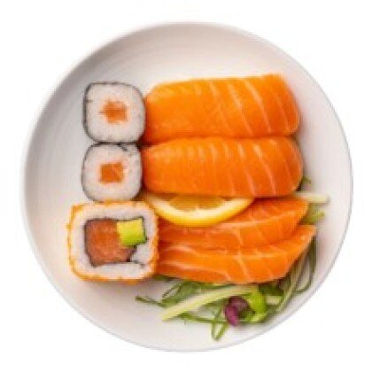 Kare House սաղմոն և աղցան