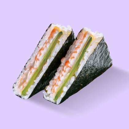 Онигири с креветкой