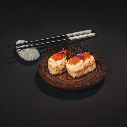 Опен ролл с гребешком