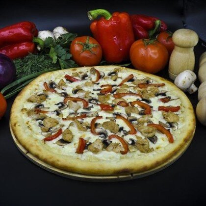 Курица с грибами