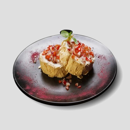 Меренговый рулет